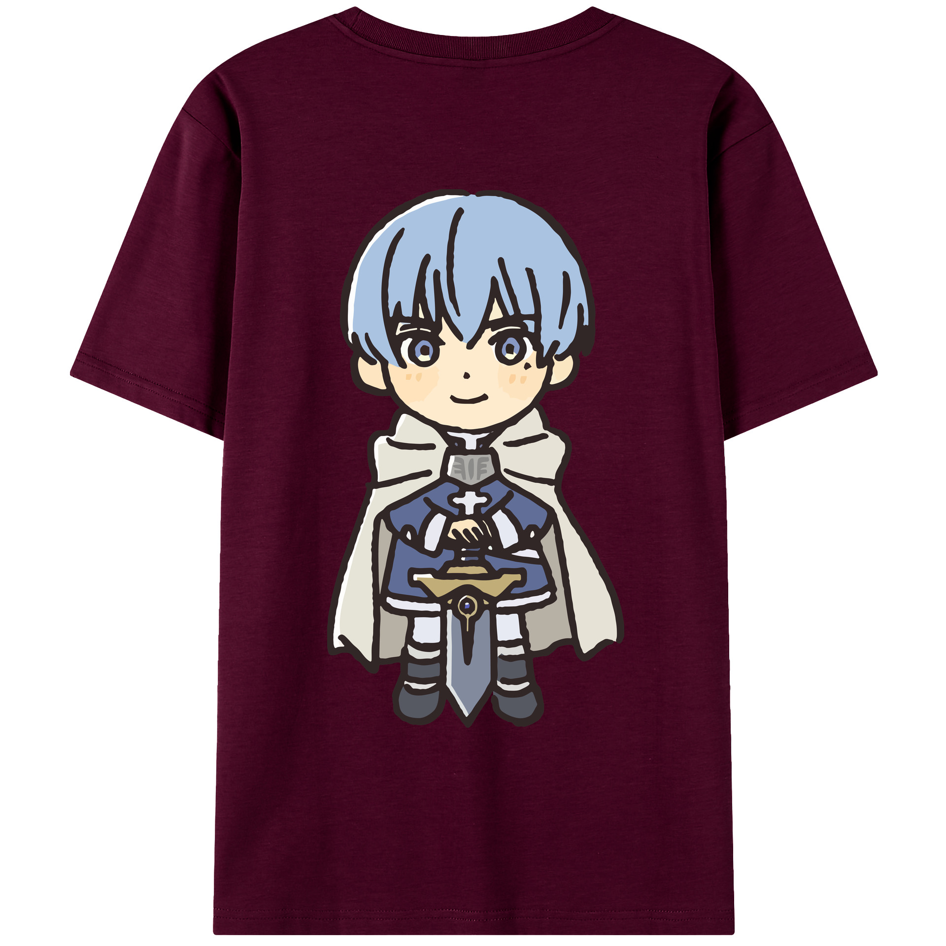 （画像用） 葬送のフリーレン Frieren レディース半袖Tシャツ(バックプリント)